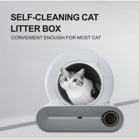 Smart Cat Litter Box The Cat Litter Box Is Self-cleaning